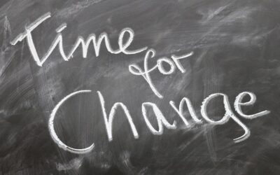 THERE’S NEVER A GOOD TIME TO CHANGE – DO IT NOW.